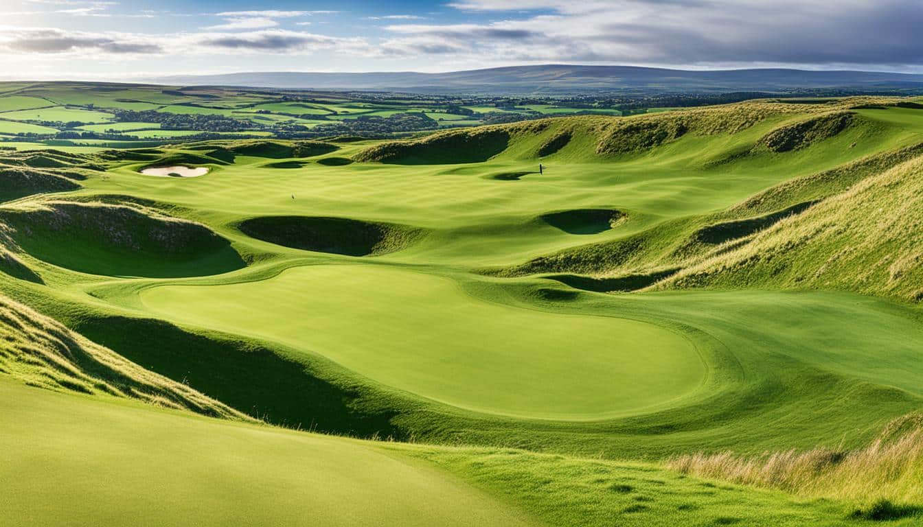 how many golf courses in ireland